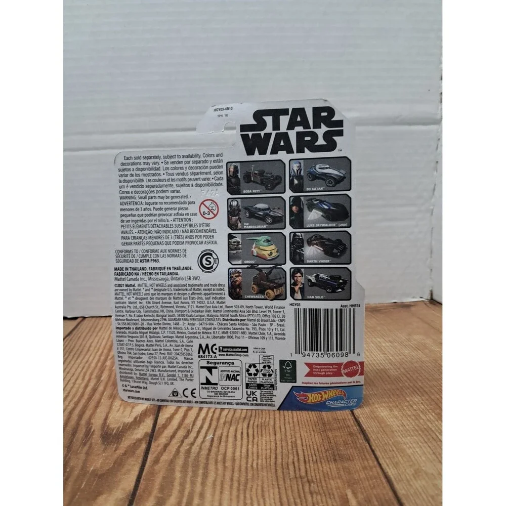 hot wheels character cars 2022 Star Wars The Mandalorian Luke Skywalker Jedi